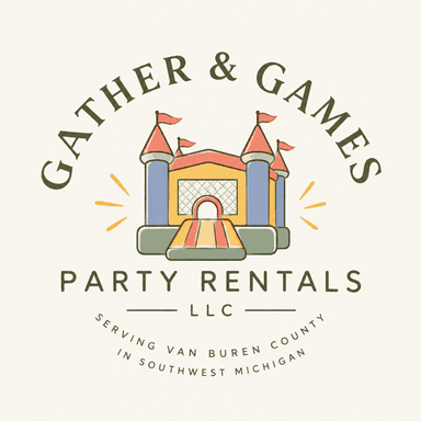 Gather & Games Party Rentals logo